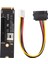 Ngff/m.2 - Pcıe X4 Yükseltici Kartı Ngff/m.2 - Pcıe X4 Adaptör Kartı, Bitcoin Miner Madenciliği Için LED Göstergeleri ile (Yurt Dışından) 1
