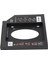 HDD Caddy Bay Genel 12.7mm 2.5in Sata'dan Sata'ya 2. HDD SSD Sabit Disk Tepsi Kapağı Dizüstü Bilgisayar CD DVD Rom Sürücü Yuvası Için (Yurt Dışından) 3