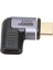 USB C Manyetik Adaptör 140W 40GBPS Dik Açı 8k 60Hz Destekli 90 Derece Tip C Adaptörü Tablet Dizüstü Telefon Için (Yurt Dışından) 2