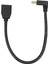 Displayport Erkek - Displayport Dişi Destekli 8k 60HZ 4K 144HZ 0,3 Metre 90° Dirsek Displayport 1,4 DVD Kablosu (Yurt Dışından) 1