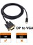 1.8m Mıni Displayport - VGA Kablo Adaptörü 1080P Dp - VGA Adaptörü Hdtv Ekran MacBook Air Pro ile Uyumlu (Yurt Dışından) 2
