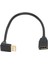 Displayport Erkek - Displayport Dişi Destekli 8k 60HZ 4K 144HZ 0,3 Metre 90° Dirsek Displayport 1,4 DVD Kablosu (Yurt Dışından) 4