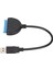 Sata Kablosu Sata - USB 3.0 Yüksek Hızlı Aktarım 25 cm Sabit Disk Okuyucu 2,5 Inç Sabit Disk Veri Aktarımı Için (Yurt Dışından) 3