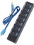Port USB 3.0 Hub Profesyonel Tak ve Çalıştır USB Yüksek Hızlı Genişleme Hub Şarj Cihazı Siyah (Yurt Dışından) 5