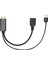 Hd Multimedya Arayüzü Displayport Kablo Adaptörü USB Güç 3840X2160 60Hz 9.8in Uzunluk Video Adaptör Kablosu (Yurt Dışından) 1