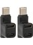 2 Adet 1 Ila 2 USB C 3.1 90 Derece Açı Adaptörü 10 Gbps USB 3.1 Tip C Erkek - Usbc 3.1 USB C2.0 Çift Dişi Dik Açı Konnektörü (Yurt Dışından) 2