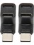2 Adet 1 Ila 2 USB C 3.1 90 Derece Açı Adaptörü 10 Gbps USB 3.1 Tip C Erkek - Usbc 3.1 USB C2.0 Çift Dişi Dik Açı Konnektörü (Yurt Dışından) 5