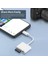 3'ü 1 Arada Type-C Hub Type-C - Usb2.0 + Sd + Tf Adaptörü Type-C Cihazlar Için Otg Hafıza Kartı Okuyucu Sd Tf Sd, Beyaz (Yurt Dışından) 3
