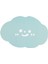 Mini Mouse Pad Sevimli Bulut Şekli Ins Stil Yenilikçi Bilgisayar Mouse Matı Ev Ofis Seyahat 1# Mavi (Yurt Dışından) 1