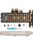 Nvme M.2 - Pcıe X1 Yükseltici Kart Tam Yükseklik Baffle Nvme Pcıe Adaptörü Win Için Os x Için Linux Için Masaüstü Için (Yurt Dışından) 1