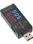 Çift USB Test Cihazı 1 Giriş 2 Çıkış LCD Güç Akım Voltaj Ölçer Multimetre Cep Telefonları Tabletler Dizüstü Bilgisayarlar Araba Şarj Cihazları Için (Yurt Dışından) 2