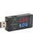 Çift USB Test Cihazı 1 Giriş 2 Çıkış LCD Güç Akım Voltaj Ölçer Multimetre Cep Telefonları Tabletler Dizüstü Bilgisayarlar Araba Şarj Cihazları Için (Yurt Dışından) 3