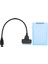 Sabit Disk Adaptör Kablosu 2.5in Sata Usb3.0 Hdd/ssd Dönüşüm Kablosu Korumalı Boxblue (Yurt Dışından) 4
