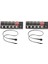2 Adet Pwm Fan Hub 12V 4 Pin 5 Yollu Yerden Tasarruf Sağlayan Cpu Soğutma Hub Kontrol Cihazı 3 Pin ve 4 Pin Kablo ile Pc Anakart Için (Yurt Dışından) 1
