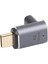 USB C Manyetik Adaptör Dik Açı PD100W 40GBPS Desteği 8k Tip C Dişi - Tip C Erkek Manyetik Adaptör Dizüstü Bilgisayar Için (Yurt Dışından) 3