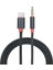 Type-C Erkek - 3,5 mm Trrs Erkek Ses Kablosu 3,12 Ft Usb-C - 3,5 mm Kulaklık Araba/ev Stereo Adaptör Kablosu, 3,12 Ft Siyah (Yurt Dışından) 3