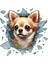 Fulcar Chiuahua Araç Stickerı 2