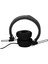 3.5mm Kablolu Kulaklık Mikrofonlu Stereo Katlanabilir Ayarlanabilir Kafa Bandı Müzik Çağrıları Oyunlar Pc Dizüstü Bilgisayar Tablet Telefon Mp3 Siyah ile Uyumlu Hat Içi Kontrol (Yurt Dışından) 4
