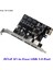 Dört Portlu USB 3.0 Süper Hızlı 5gbps Pcı-E Genişletme Kartı Pcı Express Adaptör Dönüştürücü Kartı 6A Güç Kaynağı Modülü Masaüstü Bilgisayar Için (Yurt Dışından) 2
