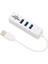 Usb2.0 Hub Hafıza Kartı Depolama Kart Okuyucu Yüksek Hızlı Iletim Tak ve Çalıştır Kolay Erişim USB Ayırıcıbeyaz (Yurt Dışından) 3