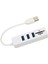 Usb2.0 Hub Hafıza Kartı Depolama Kart Okuyucu Yüksek Hızlı Iletim Tak ve Çalıştır Kolay Erişim USB Ayırıcıbeyaz (Yurt Dışından) 5