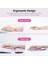Ergonomik Hafızalı Köpük Klavye Bilek Destekli Mouse Bilek Destekli Mouse Pad Seti Kumaş Kaymaz Kauçuk Tabanlı Pembe (Yurt Dışından) 5