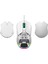 Hxsj X300 Rgb Oyun Faresi Arka Aydınlatmalı Kablolu Ergonomik 6 Düğmeli Programlanabilir Fare Makro Kayıt ve Tekerlek Hızı Ayarı 7200 Hareket Hızı Windows Pc Için (Beyaz) (Yurt Dışından) 5