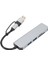 5'i 1 Arada USB Type C Hub 5gbps 3 Usb3.0 Veri Portu Hafıza Kartı Depolama Kart Okuyucu USB C Hub Adaptörü Telefon Tablet Bilgisayar Için (Yurt Dışından) 2