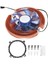 Cpu Radyatör Fanı Alüminyum Cpu Soğutucu Dinamik Aydınlatma ile Intel Lga 775 1155 1156 1200 DC12V (Yurt Dışından) 1