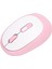 Bluetooth Kablosuz Fare Taşınabilir Sessiz Tıklama 800 1600 2400 Dpı 500MAH Pil Evrensel Dizüstü Bilgisayar Pc Bilgisayar Pembe (Yurt Dışından) 5