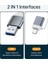 Type C - USB 3.0 Hub 4 Portlu 4'ü 1 Arada Yerleştirme Istasyonu Ultra Ince USB Ayırıcı Tak ve Çalıştır MacBook Pro/air Surface Pro Ps4 Xps Pc Flash Sürücüsüyle Uyumlu (Yurt Dışından) 3