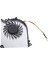 Dizüstü Bilgisayar Soğutma Fanı 4 Pin Güç Konnektörü Hızlı Isı Dağılımı Yüksek Performanslı Soğutucu Fan Msı GS60 2qe MS‑16H5 Için (Yurt Dışından) 4