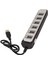 7 Port USB Hub Ayırıcı Yüksek Hızlı Iletim Taşınabilir USB Hub Dizüstü Bilgisayar Eğlence Çalışma (Yurt Dışından) 5