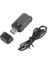 2'si 1 Arada USB Bt Adaptörü LCD Ekran Rx Tx Modu 200MBPS 11YD Mesafe Bt 5.0 Verici Alıcı Tv Bilgisayar Için (Yurt Dışından) 1
