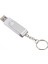 3'ü 1 Arada U Disk USB 2.0 Tip C Mikro USB Flash Sürücüler Evrensel Su Geçirmez Taşınabilir USB Bellek Yedekleme Için 128 GB Beyaz (Yurt Dışından) 4