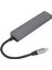 USB C Yerleştirme Istasyonu Çoklu Port Yüksek Isı Dağılımı 4K 30FPS Kararlı Iletim 87W 6'sı 1 Arada USB C Hub Bilgisayar Telefon Tablet Için (Yurt Dışından) 3