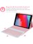 Kablosuz Bt Klavye USB Tuş Takımı Pu Deri Koruyucu Kılıflı Tablet Için iPad Air3 10.5in/ipad Pro 10.5IN(2017)/IPAD 7 10.2IN(2019)/IPAD 8 10.2IN(2019)/IPAD 9 10.2IN(2020) ile Uyumlu (Yurt Dışından) 1