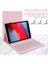 Kablosuz Bt Klavye USB Tuş Takımı Pu Deri Koruyucu Kılıflı Tablet Için iPad Air3 10.5in/ipad Pro 10.5IN(2017)/IPAD 7 10.2IN(2019)/IPAD 8 10.2IN(2019)/IPAD 9 10.2IN(2020) ile Uyumlu (Yurt Dışından) 5