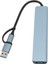 USB Type C Hub 8'i 1 Arada Yüksek Hızlı Tak ve Çalıştır Çoklu Port Adaptörü Dizüstü Tablet Telefon Pc Için (Yurt Dışından) 1