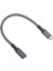 USB C Uzatma Kablosu Erkekten Dişiye 20 Gbps Aktarım 240 W Hızlı Şarj 4 K 60 Hz Video USB C 3.2 Gen 2 Telefon Için Uzatma Kablosu 0,25 M/0,8 Ft (Yurt Dışından) 3