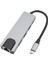 5'i 1 Arada USB C Hub Tip C'den 4K Hd Ekran Arayüzü 1000MBPS RJ45 Usb3.0 Pd USB C Yerleştirme Istasyonu Telefon Tablet Bilgisayar Için (Yurt Dışından) 3