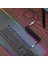 Hxsj USB - Type-C Klavye Sarmal Kablo Çıkarılabilir Mekanik Klavye Sarmal Kablo Metal Havacılık Konnektörü Naylon Siyah (Yurt Dışından) 4