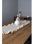 Fırfırlı Keten Masa Runner 40X110 cm 5001-FIRFIR 1