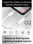 Iphone 15-14-13-12-11-X-7-8 Lightning Uyumlu Kablolu Kulaklık Çevirici Tak Çalıştır Aux Dönüştürücü 1
