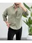 Erkek Yeni Sezon Trend Louıs Kumaş Terletme Yapmayan Vücuda Yapışmayan Oversize Gömlek 2