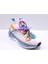 Kadın Renkli Bağcıklı Tpu Taban Sneakers Ayakkabı ( Kalıbı 1 Numara Küçüktür ) 25Y433-1 1