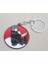 Metal Dönen Itachi Uchiha Anahtarlık 1
