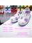 Ortopedik İlk Adım Kız Bebek Sandaleti KİAGCM2406 Beyaz Lila 21 5