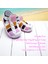 Ortopedik İlk Adım Kız Bebek Sandaleti KİAGCM2406 Beyaz Bordo Pembe 20 2