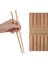 10 Çift Premium Bambu Chopstick Çin Yemek Çubuğu 1